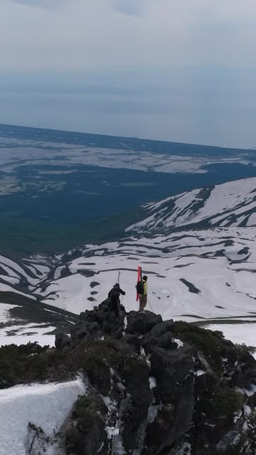 蔵王の山へ