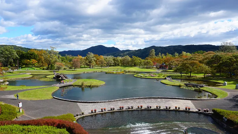 みちのく杜の湖畔公園